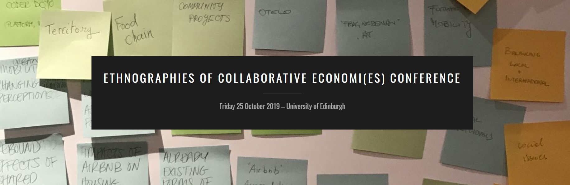 ethnographies of collaborative economies conference