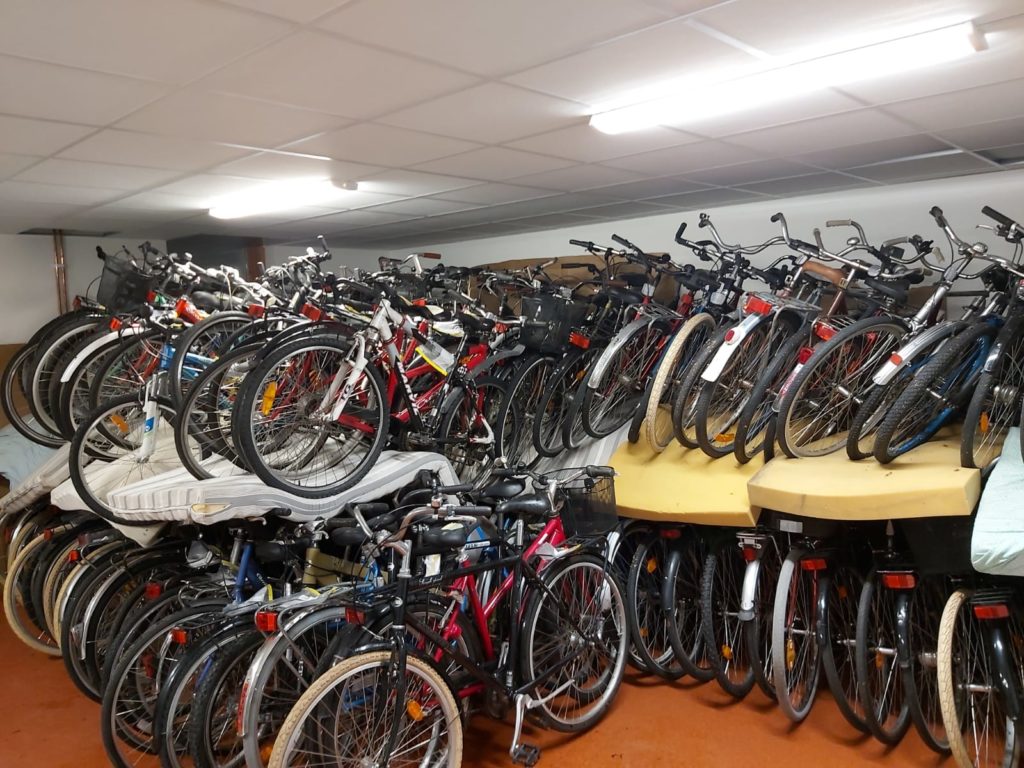 Umeå Wheels provides a new life for abandoned bicycles