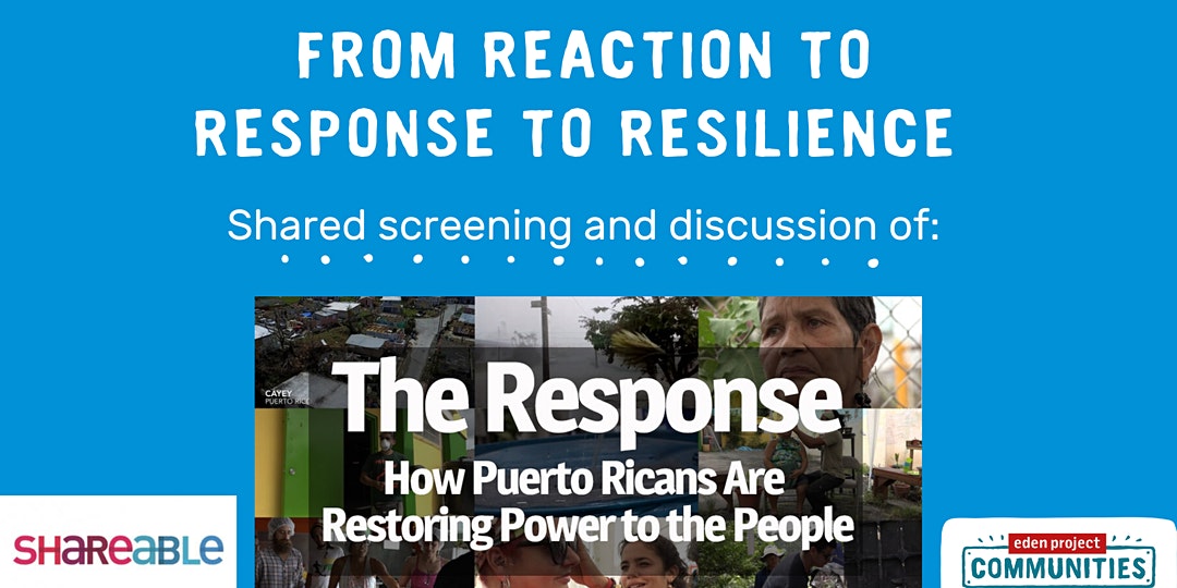 From Reaction to Response to Resilience