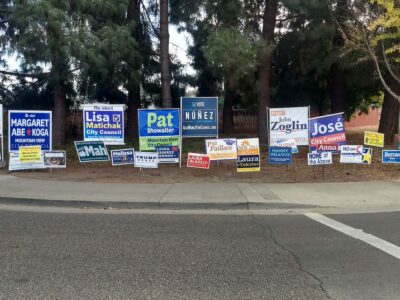 It seems local elections in Mountain View where I live are pretty heated, but nothing like the national elections!