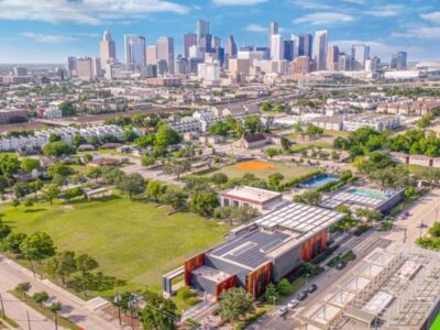 landscape agency: Emancipation Park in Houston, TX was a primitive example of Black communities pooling resources and cooperatively owning a shared public space.