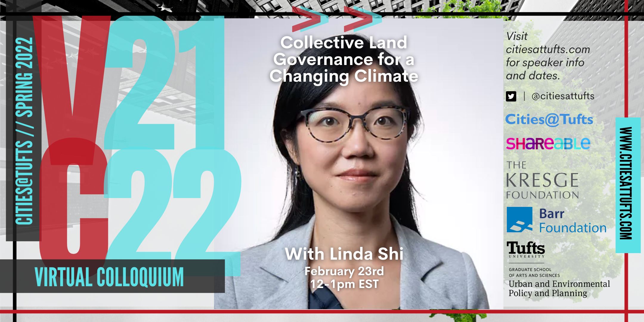 Cities@Tufts Collective Land Governance for a Changing Climate with Linda Shi